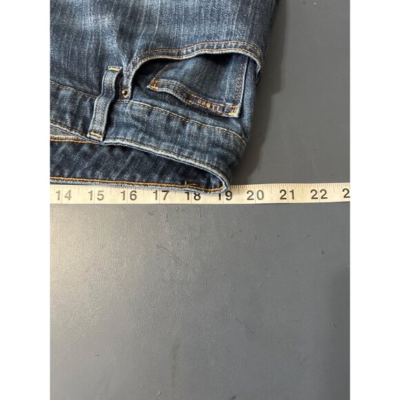 L.L.Bean Womens Favorite Fit Jeans Size‎ 20 Reg Dark Wash Denim Straight Leg - Picture 3 of 11